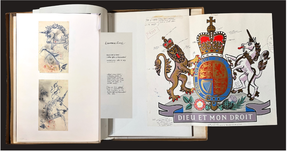 Scarfe Royal Coat of Arms