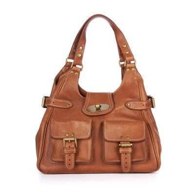 Lot 381 - Mulberry, an oak Annie handbag, crafted from...