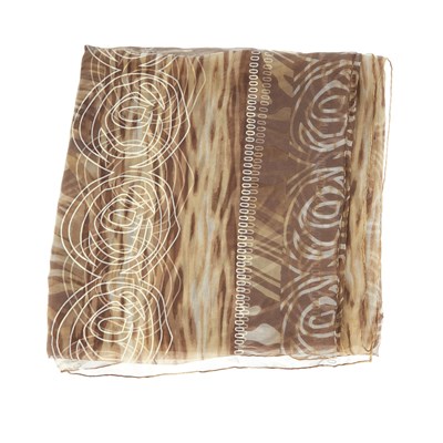 Lot 403 - Salvatore Ferragamo, a sheer silk scarf,...