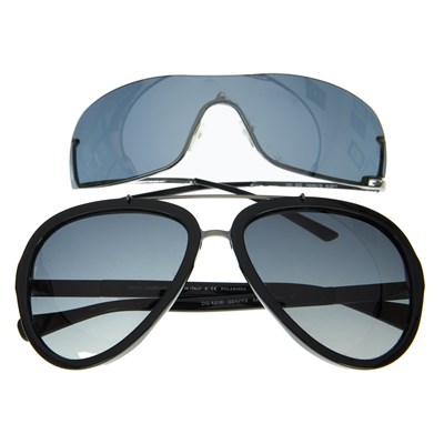 Lot 419 - Two pairs of sunglasses, to include a pair of...