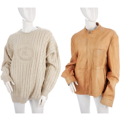 Lot 427 - Two items of men's designer clothing, to...