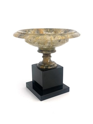 Lot 712 - A George III Derbyshire Fluorspar pedestal...