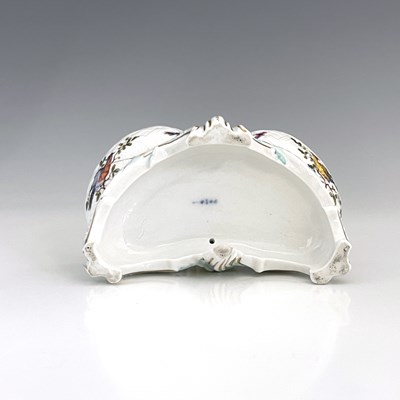 Lot 794 - A Berlin porcelain figural double salt cellar,...