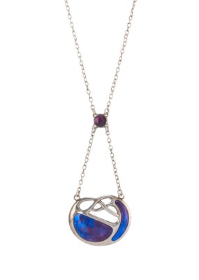Lot 79 - Charles Horner, an Art Nouveau silver and...
