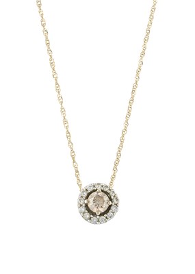 Lot 151 - Le Vian, a 14ct gold brown diamond and diamond...