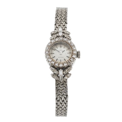 Lot 226 - Omega, a stainless steel De Ville bracelet...