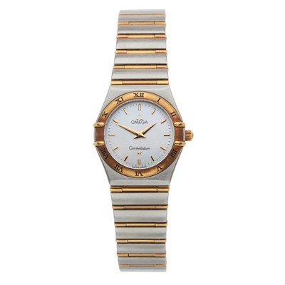Lot 230 - Omega, a stainless steel and 18ct gold...
