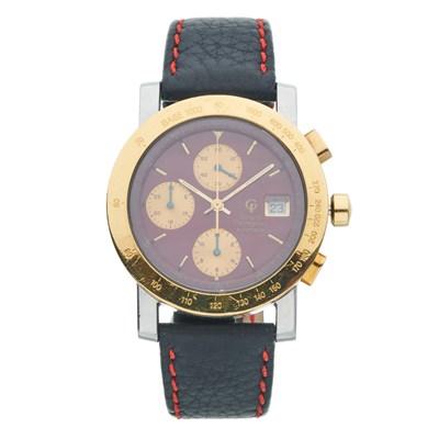 Lot 237 - Girard-Perregaux, a stainless steel and 18ct...