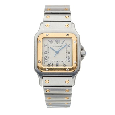 Lot 239 - Cartier, a stainless steel and 18ct gold...
