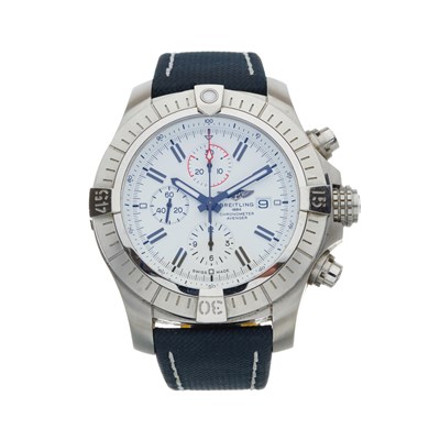 Lot 249 - Breitling, a stainless steel Super Avenger...
