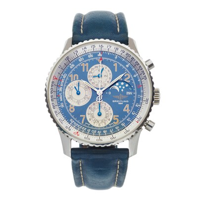 Lot 254 - Breitling, a limited edition stainless steel...