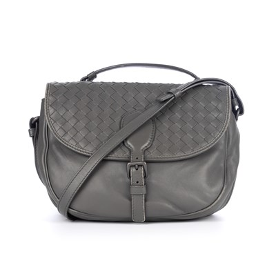 Lot 274 - Bottega Veneta, a double sided crossbody...