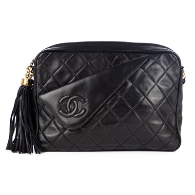 Lot 309 - Chanel, a vintage Front Pocket camera bag,...