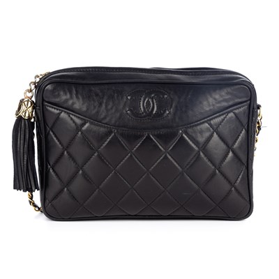 Lot 310 - Chanel, a vintage Front Pocket camera bag,...