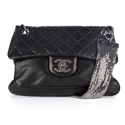 Lot 311 - Chanel, a Chainmail Single Flap handbag,...