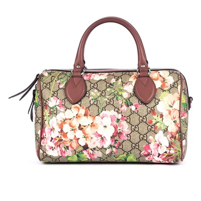 Lot 363 - Gucci, a Blooms Supreme GG Boston bag,...