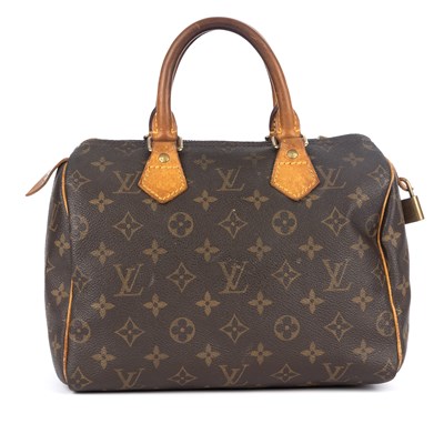 Lot 410 - Louis Vuitton, a monogram Speedy 25 handbag,...