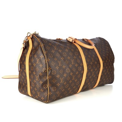 Lot 413 - Louis Vuitton, a monogram Keepall Bandouliere...