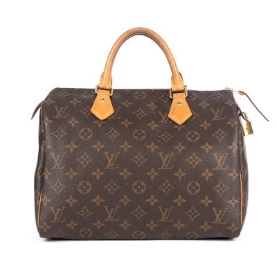 Lot 426 - Louis Vuitton, a monogram Speedy 30 handbag,...