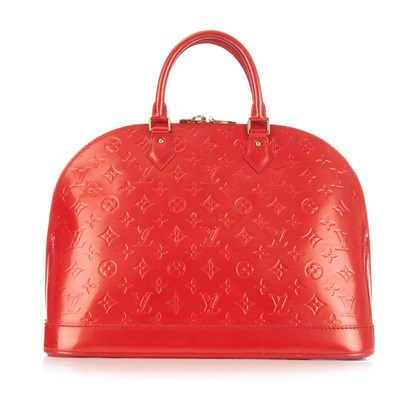 Lot 437 - Louis Vuitton, a monogram vernis Alma GM...
