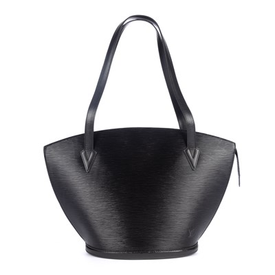 Lot 446 - Louis Vuitton, a black epi St Jacques GM...
