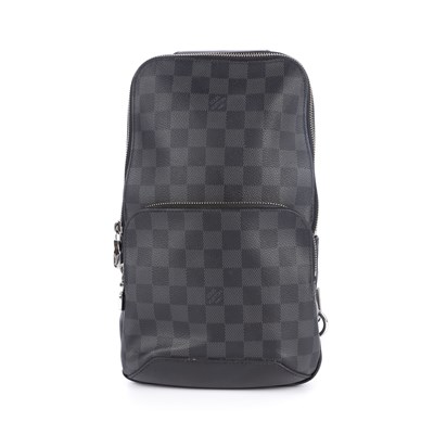 Lot 448 - Louis Vuitton, a damier graphite Avenue Sling...