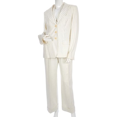 Lot 455 - Max Mara, a ladies three-piece angora wool...