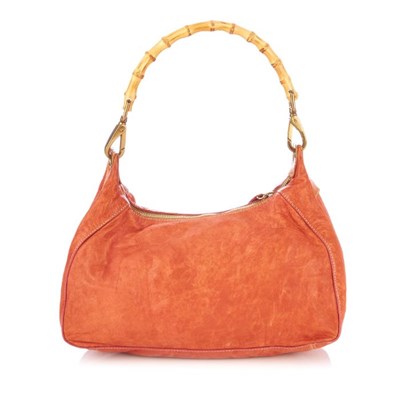 Lot 461 - Miu Miu, a bamboo hobo handbag, designed with...