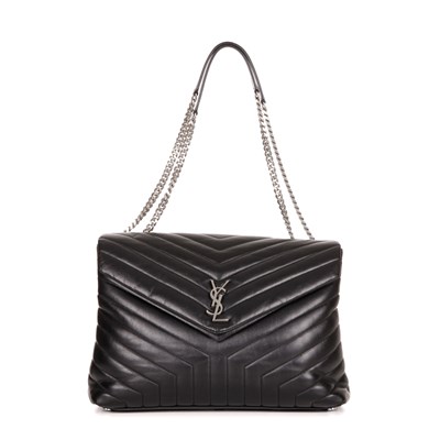 Lot 464 - Yves Saint Laurent, a large LouLou leather...