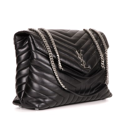 Lot 464 - Yves Saint Laurent, a large LouLou leather...