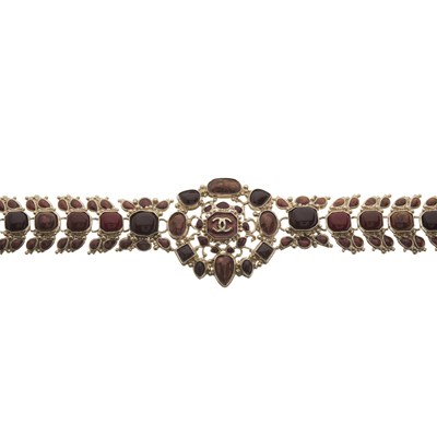 Lot 322 - Chanel, a rare Gripoix belt, crafted from...