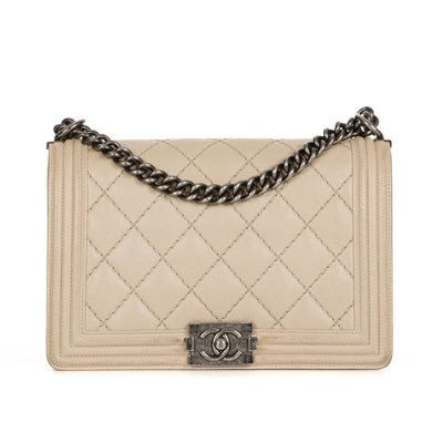 Lot 307 - Chanel, a New Medium Wild Stitch Boy handbag,...