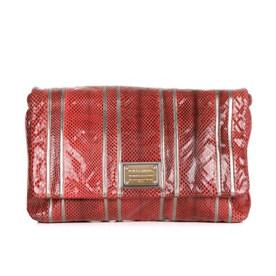 Lot 338 - Dolce & Gabbana, a large Miss Lexington red...