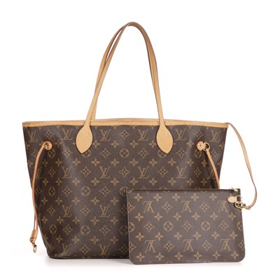 Lot 384 - Louis Vuitton, a monogram Neverfull MM handbag...