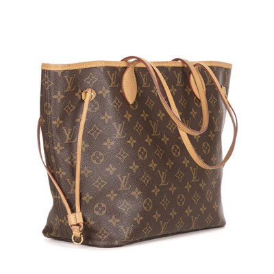 Lot 384 - Louis Vuitton, a monogram Neverfull MM handbag...
