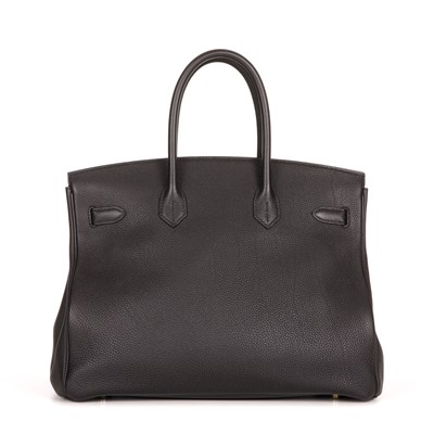 Lot 363 - Hermes, a 2017 black leather Birkin 35 handbag,...