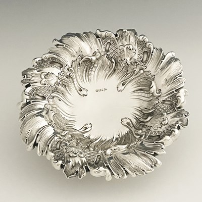 Lot 95 - A Victorian silver pedestal dish, in the...