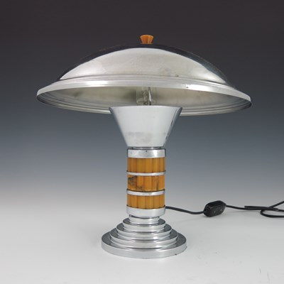 Lot 570 - Carver Craft, an Art Deco bakelite and chrome...