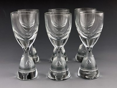 Lot 540 - Bent Severin fro Holmegaard, a set of six...