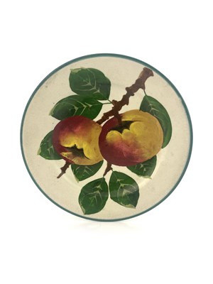 Lot 799 - Wemyss, an apple painted plate