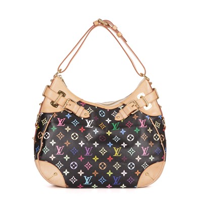 Lot 413 - Louis Vuitton, a black multicolore monogram...