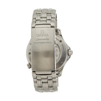 Lot 255 - Omega, a Seamaster Professional GMT bracelet watch