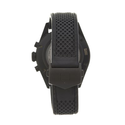 Lot 260 - Tag Heuer, a Carrera Calibre 36 Flyback chronograph wrist watch