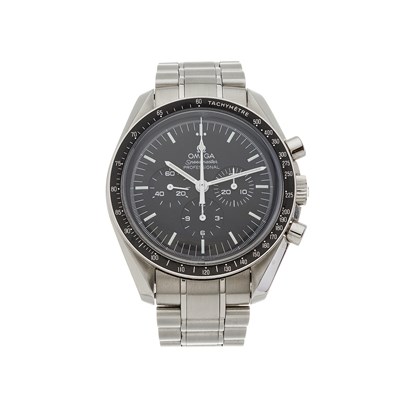 Lot 267 - Omega, a Speedmaster Professional Moonwatch chronograph bracelet watch