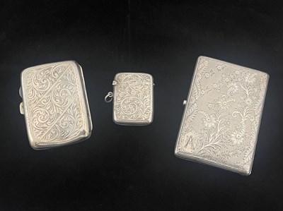 Lot 337 - A late Victorian silver aide memoir, of...