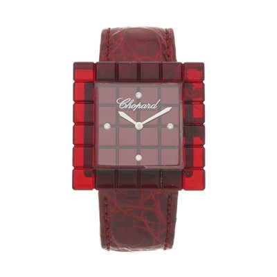 Lot 324 - Chopard, a limited edition resin and diamond Be Mad wrist watch