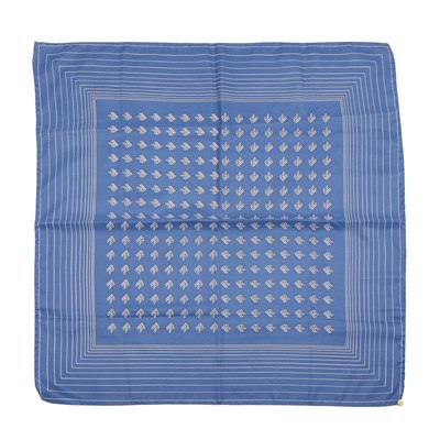 Lot 454 - Rolls Royce, a limited edition blue silk scarf,...