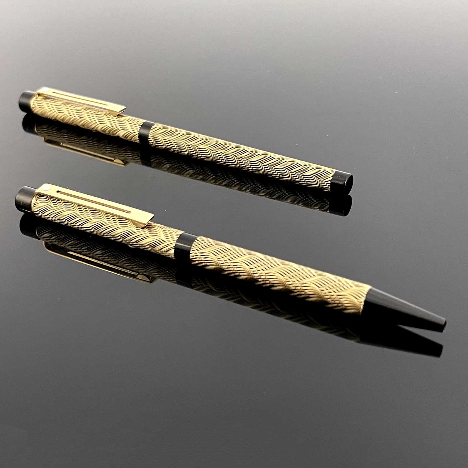 Lot 70 - Sheaffer, a Targa Slim fountain pen and...