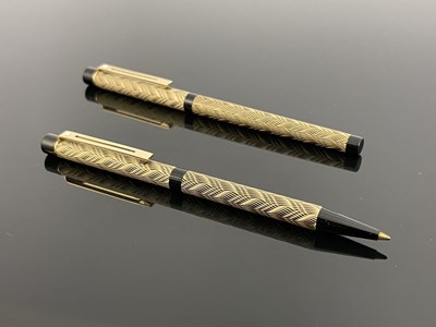 Lot 70 - Sheaffer, a Targa Slim fountain pen and...