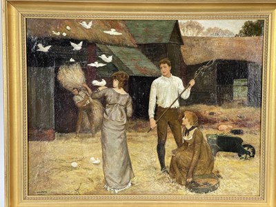 Lot 392 - Arthur Foord Hughes (British, 1856-1934),...